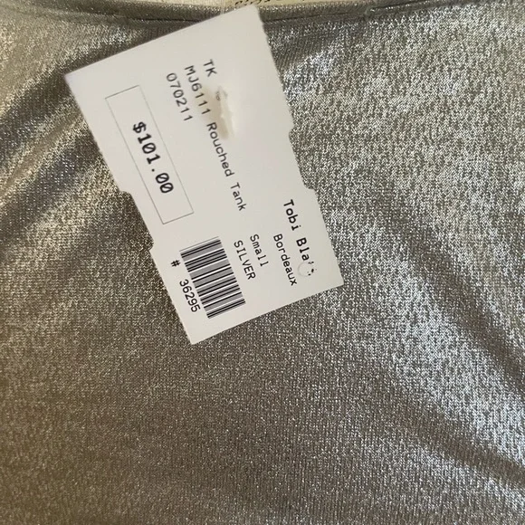 Bordeaux silver top new with tags - Picture 5 of 5